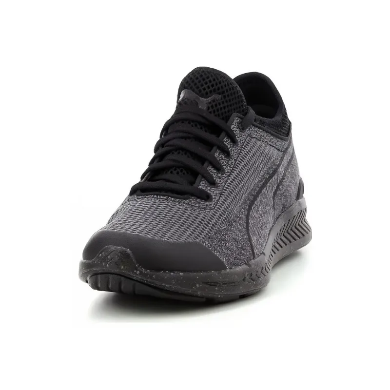 PUMA IGNITE Sock Woven Cushioning Wear-Resistant Low-Top Casual Shoes Men's Black-1