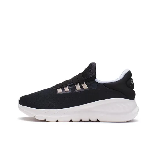 LiNing EazGo EasyFit Collection Cushioning Low Top Running Shoes Women's Black