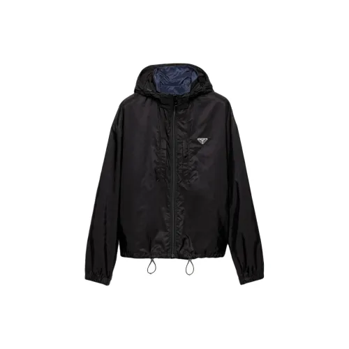 PRADA Jackets Men Black