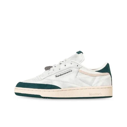 Randomevent X Reebok Club C Skateboard Shoes Unisex Low-Top White/Green