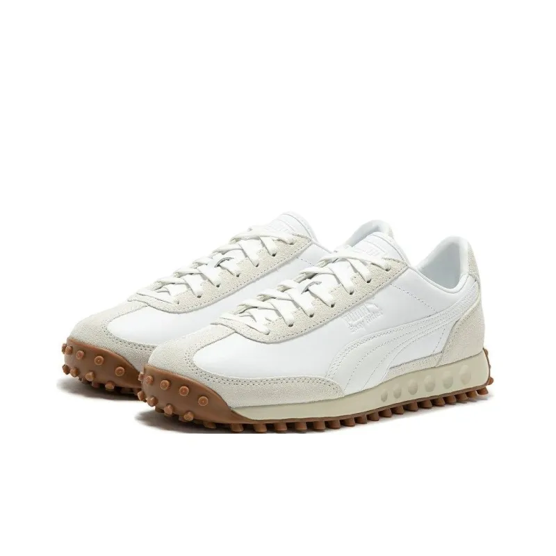 Puma Easy Rider White Light Straw-2