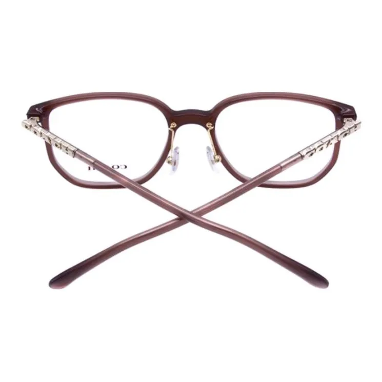 COACH Plate Frame Square Eyeglass Frames Unisex Dusty Pink-3