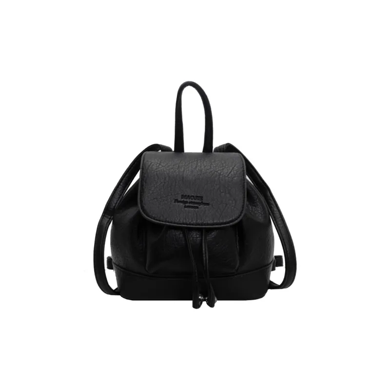 NATTY PU Backpack Unisex Black/Silver/White/Red/Yellow-15