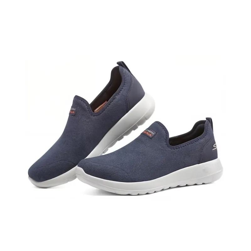 Skechers GO WALK Ma Cushioned Anti-Slip And Wear-Resistant Lightweight Low-Top Casual Shoes Men's Navy-2