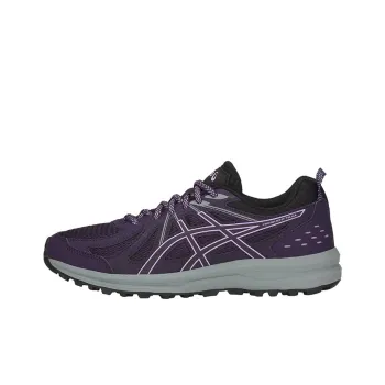 Asics Frequent Trail Wear-Resistant Low-Top Running Shoes Women's Purple