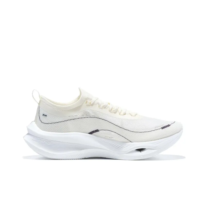 Soulland x LiNing Feidian 3 Ultra Cushioned Slip Resistant Low Top Running Shoes Unisex White-1