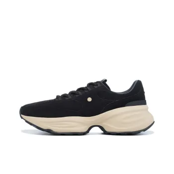 LI NING 1990 Clouds Durable Cushioning Low Top Casual Shoes Men's Charcoal Black