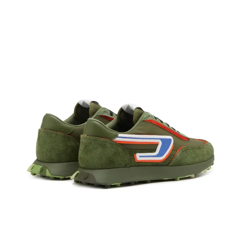 DIESEL S-Racer Low-Top Casual Shoes Men's Green-2
