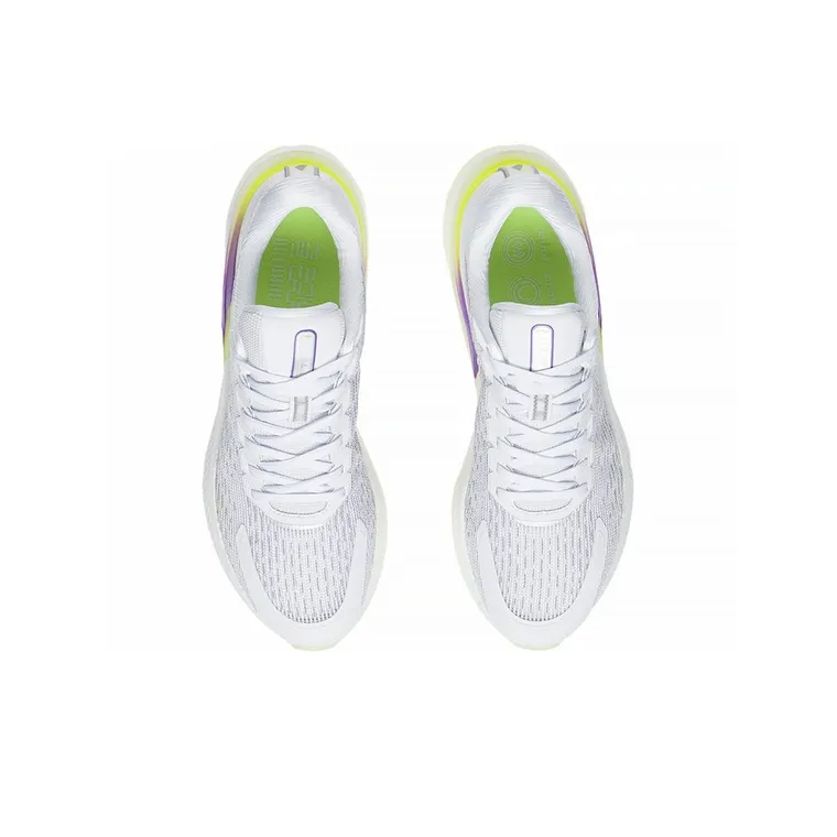 LiNing Yueying 2.0 Pro Cushioning Reflective Rebound Low Top Running Shoes Women's Standard White-3