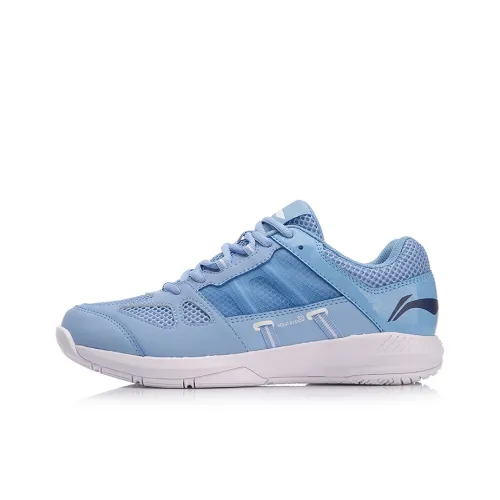 LINING Protector Badminton Shoes Women's Low-Top Aurora Blue