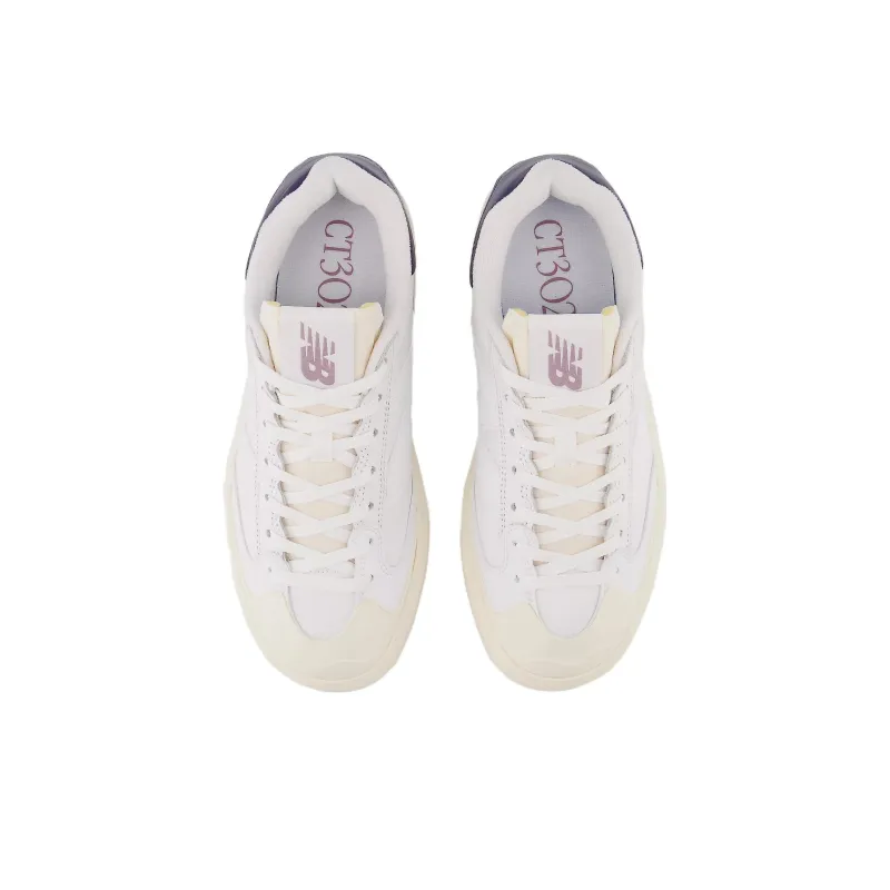 New Balance CT302 White Dark Mercury Lilac Chalk-3