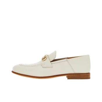 FERRAGAMO Gancini ornament Leather Mocassins