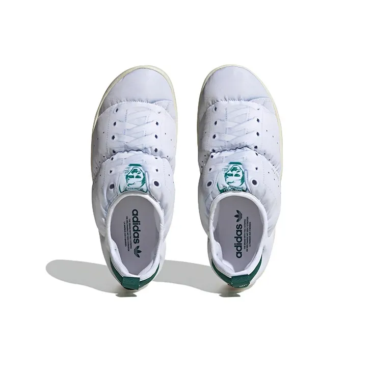Adidas Puffylette Stan Smith White Green-4