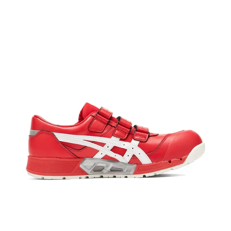 Asics Winjob Casual Shoes Men Low Top Red/White-1