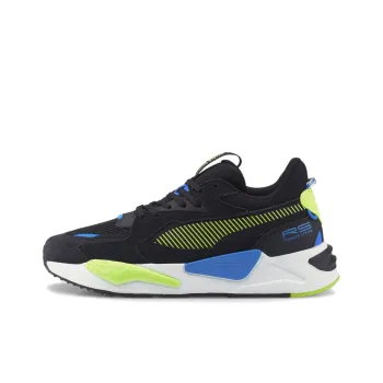 PUMA RS-Z Reinvention Anti-Slip Wear-Resistant Low-Top Sports Casual Shoes Unisex Black Cyan