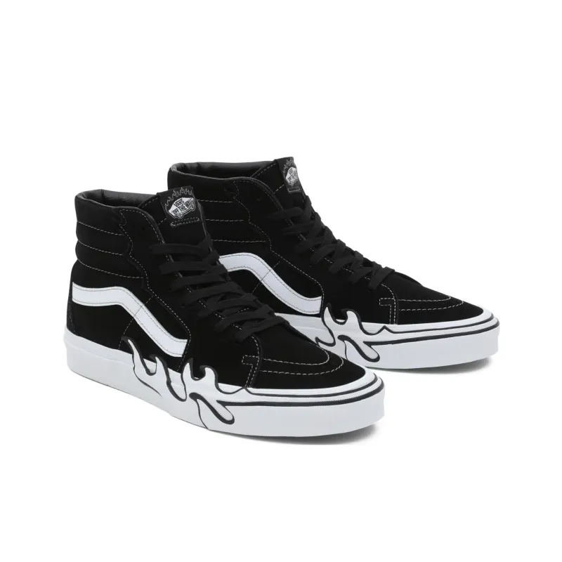 Sk8 Vans Hi 'Flame Black'-2