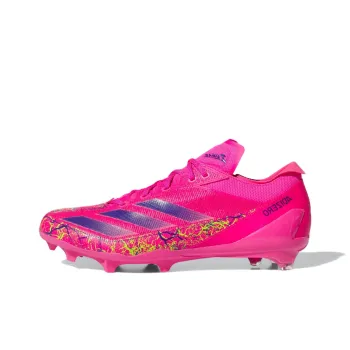 Adidas Adizero Electric Zubaz Team Shock Pink Lucid Blue Team Solar Green