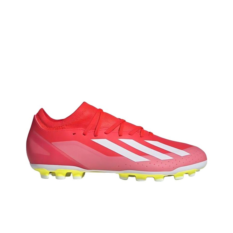 Adidas x Crazyfast League Soccer Shoes Unisex Low top Red White