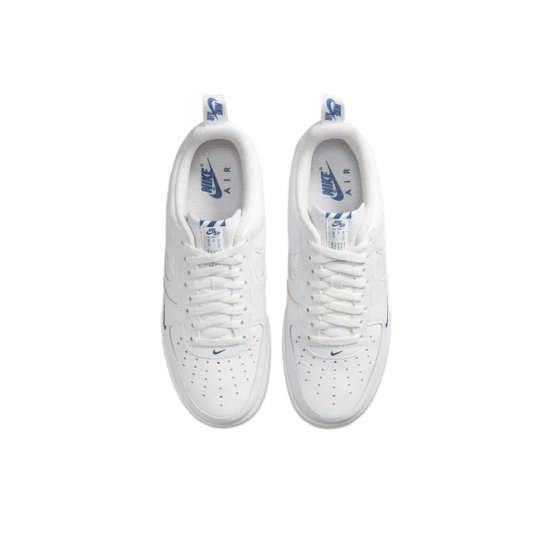 Nike Air Force 1 Low Reflective Swoosh White Blue-3