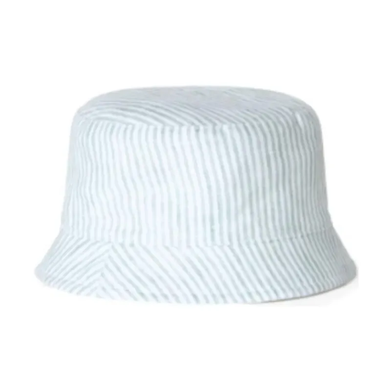 Loro Piana Linen Bucket Hats Kids' Blue-0