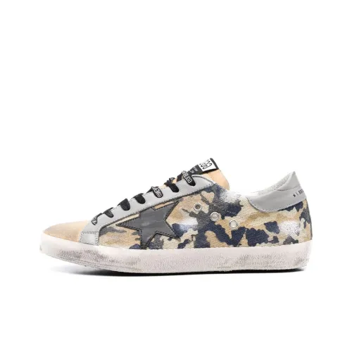 Golden Goose Super-Star Lifestyle Shoes Men Low-Top Light Brown