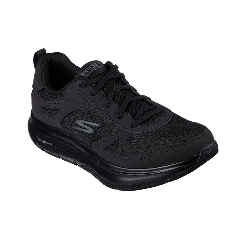 Skechers Go Walk Arch Fit Workout Walker Cushioning Anti Slip And Wear Resistant Low Top Casual Shoes Men's Black-2