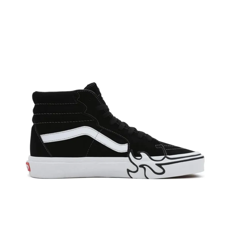 Sk8 Vans Hi 'Flame Black'-1