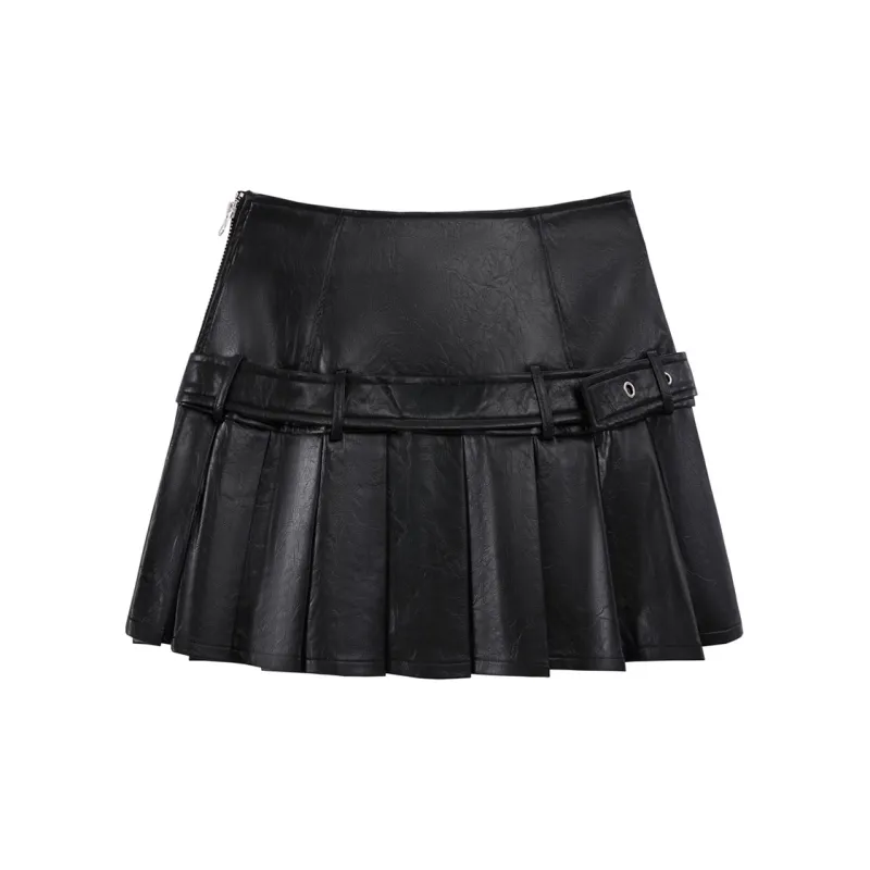 UNIFREE Pleated A-Line Skirt Skirt Women's-1