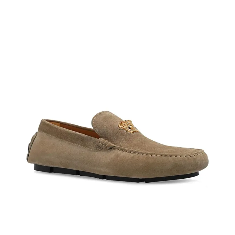 VERSACE La Medusa Casual Shoes Men's Umber-2