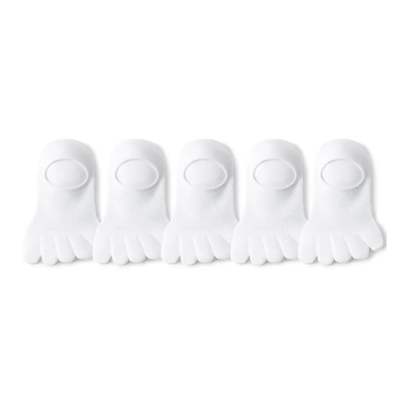 SHIWAJI No Show Socks Men's 5 Pack-6
