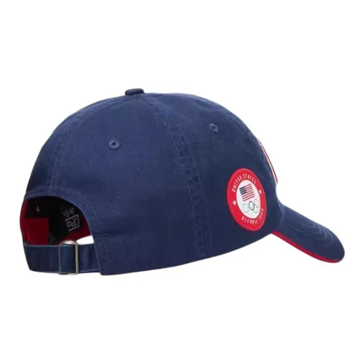 Polo Ralph Lauren Cotton Baseball Caps Unisex Blue-1