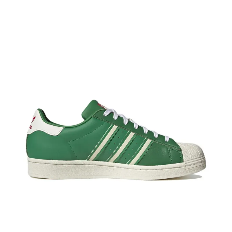 Adidas Superstar 'Green Off White'-1