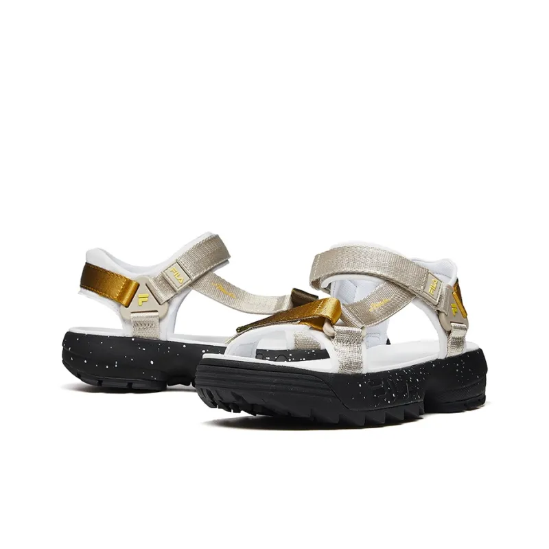 FILA Flia Drifter X Phillip Lim Sports Sandals Black/Gold Women's-3
