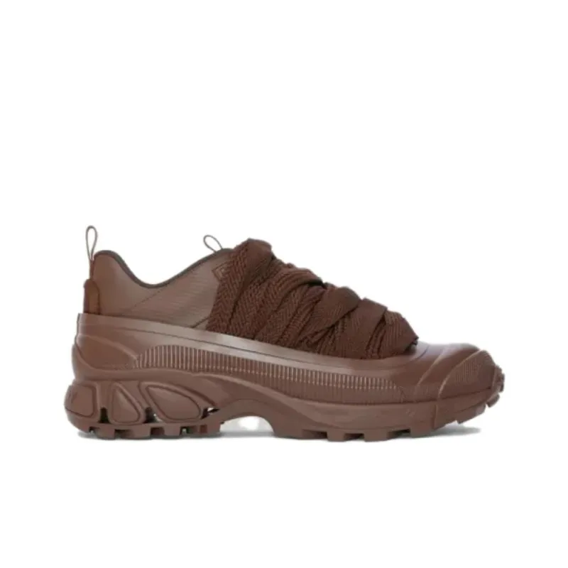 Burberry Arthur Anti-Slip Wear-Resistant Low-Top Sports Casual Shoes Men's Brown-1