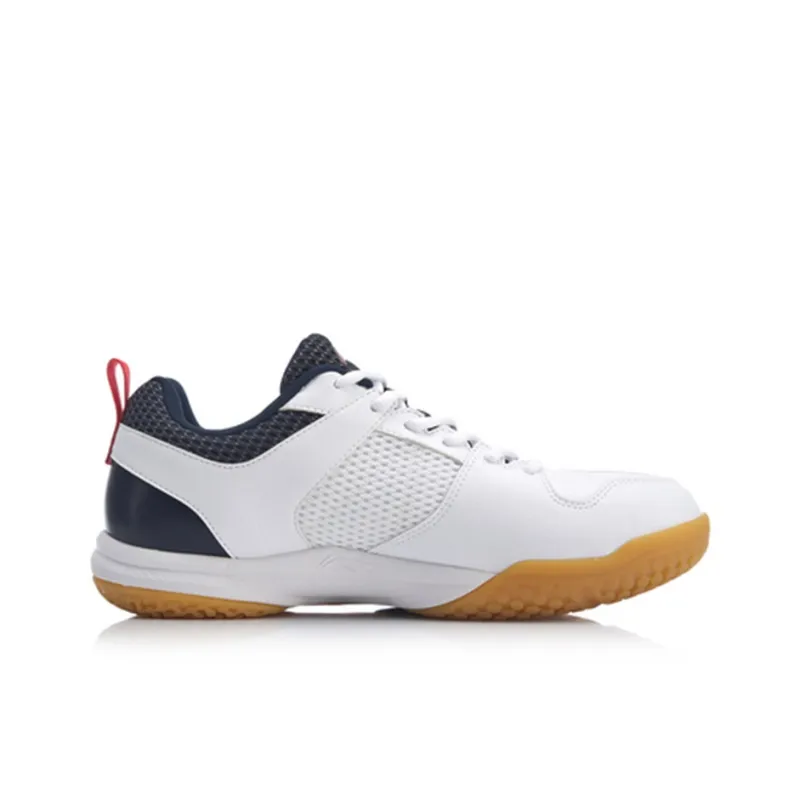 LiNing Swirl V2 Cushioned Slip Resistant Support Lightweight Low Top Badminton Shoes Unisex White-1