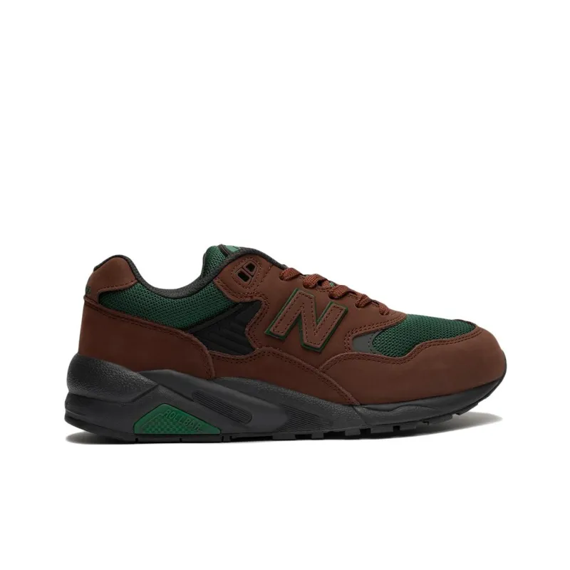New Balance NB 580 V2 'Beef & Broccoli' Anti-Slip Wear-Resistant Low-Top Running Shoes Brown Green-1