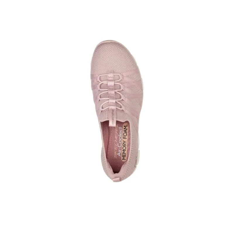 Skechers Gratis Sapphire Slip-Resistant Breathable Low-Top Sports Casual Shoes Women's Pink-3