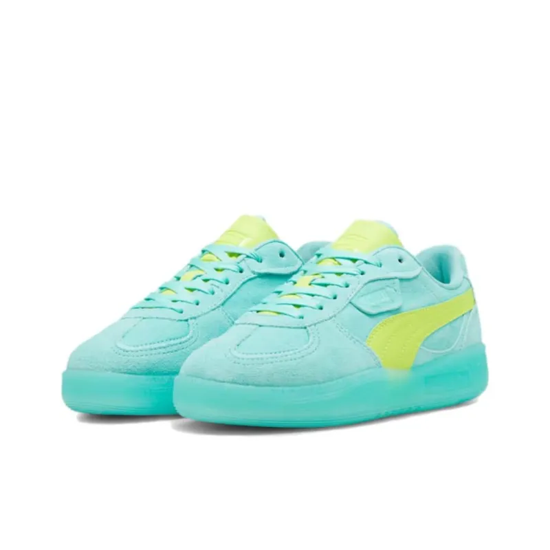 PUMA Palermo Anti Slip Wear Resistant Low Top Skateboard Shoes Women's Mint Green-2