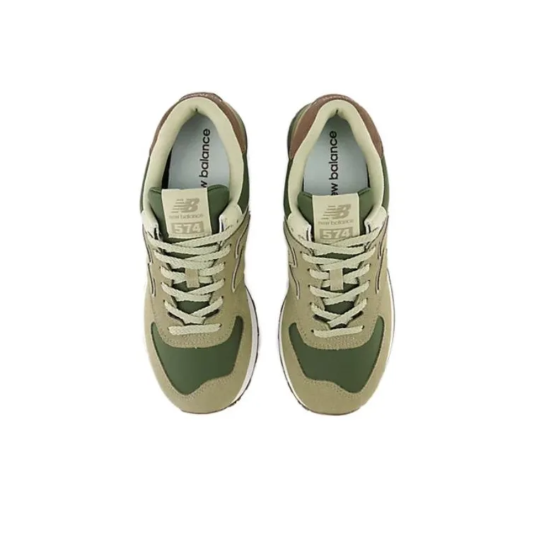 New Balance 574 Olive Bone-3