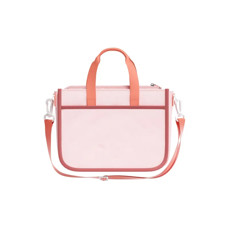 Germ Polyester Whimsical Preppy Tutoring Bag Handbag Regular Unisex Pink/Red/Blue-3