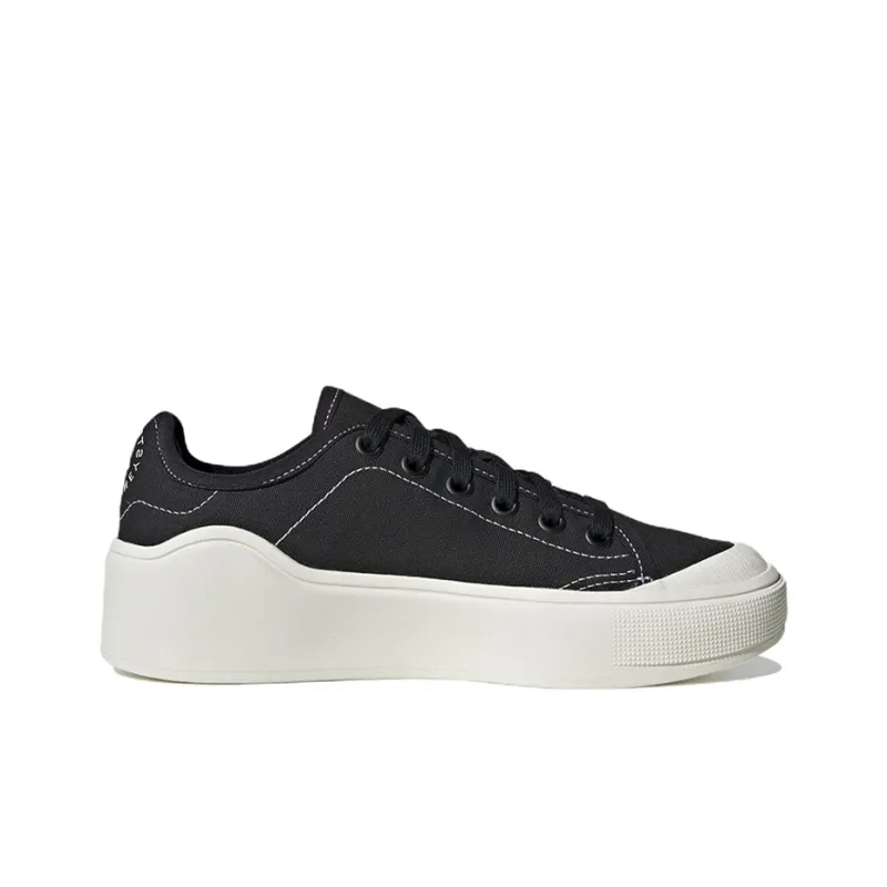 Adidas By Stella McCartney Court Shoes 'Core Black Off White' Women's-1