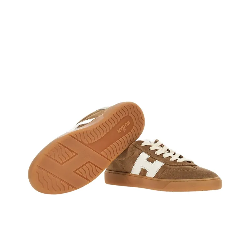 HOGAN H647 Logo Patch Low Top Sneakers-4