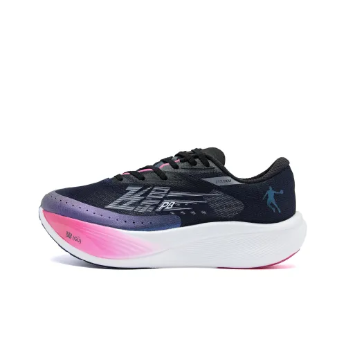 QIAODAN Flying Shadow PB3.0 - Strong Wind Blowing Running Shoes Women's Low-Top Purple/Pink