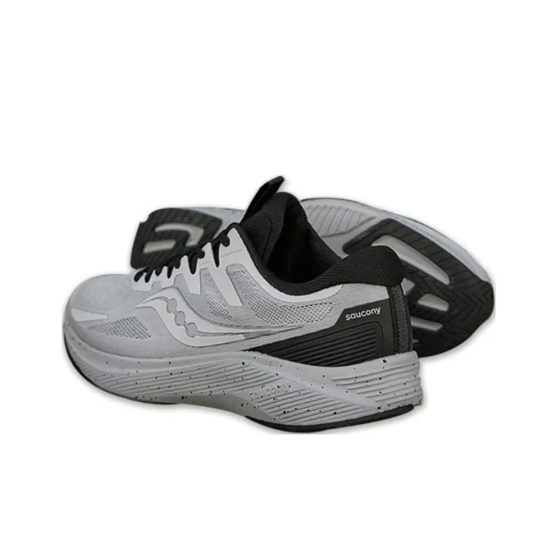 Saucony Lancer Cushioning, Slip Resistant, And Abrasion Resistant Low Top Casual Running Shoes Unisex Gray-4