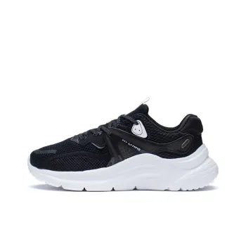 LiNing Liuyun Cushioned Anti Slip And Wear Resistant Lightweight Low Top Casual Shoes Women's Black