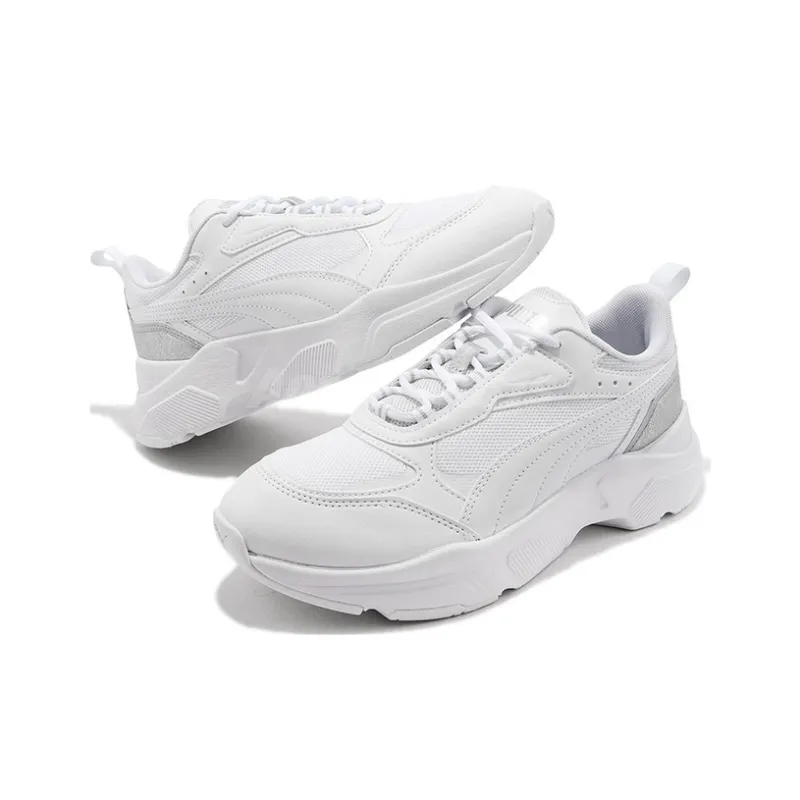 PUMA Cassia 'Distressed White Silver' Women's-3