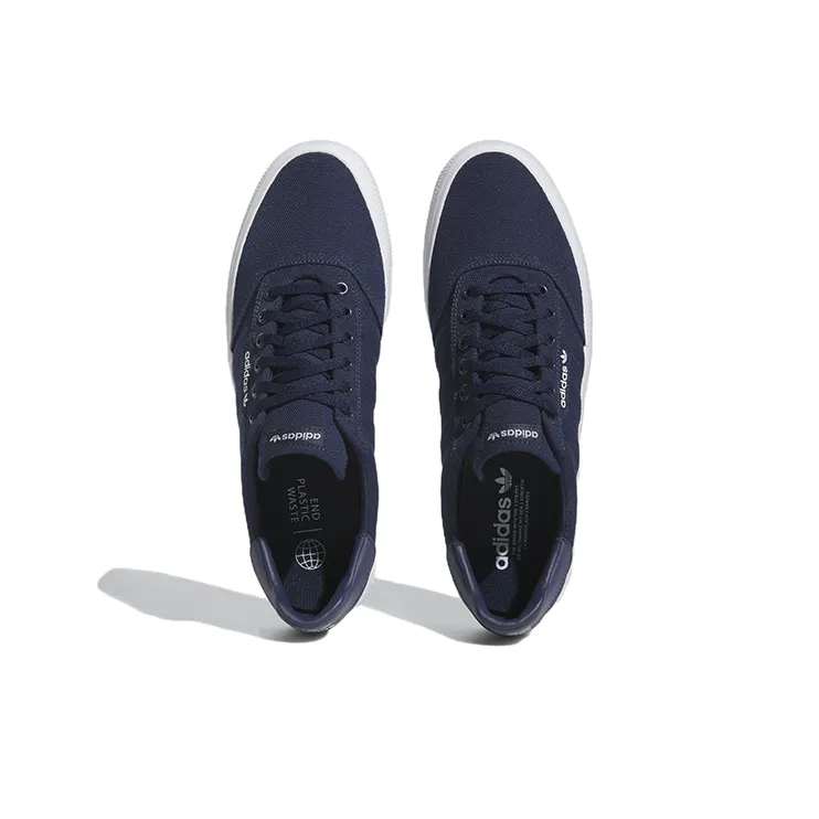 Adidas Originals 3MC Anti Slip And Wear Resistant Lightweight Low Top Skateboard Shoes Unisex Blue-4