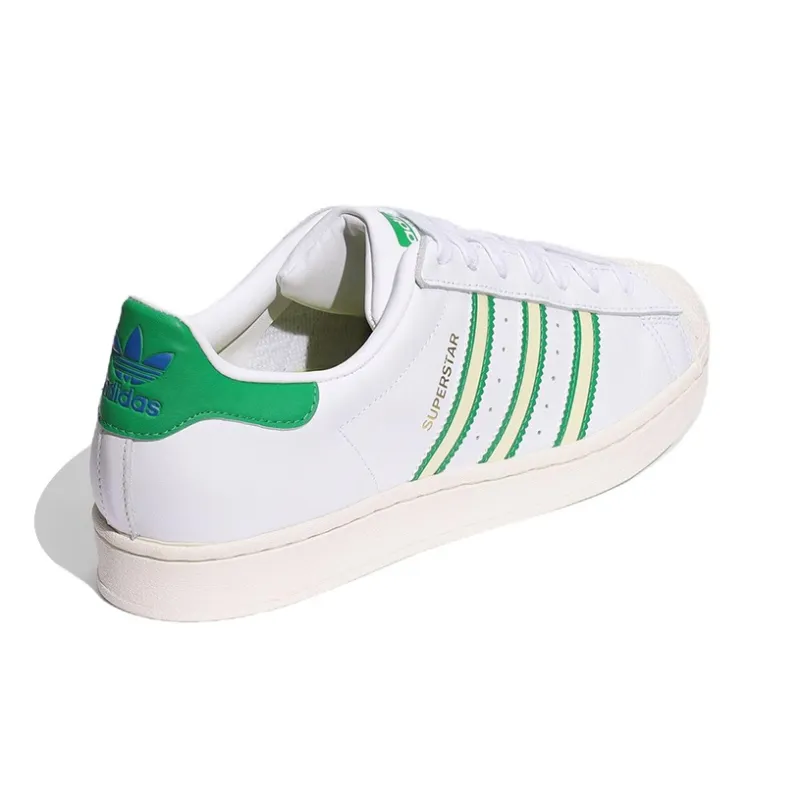 Adidas Superstar Team Colors White Green-3