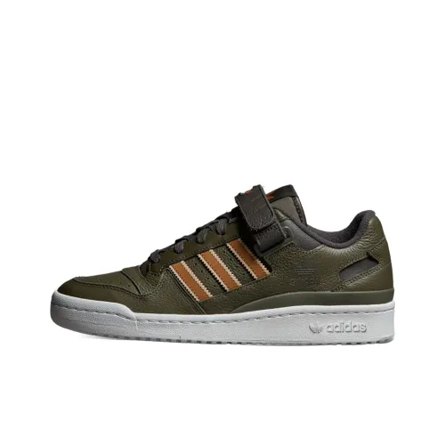 Adidas Originals FORUM Skateboard Shoes Men Low-Top Green