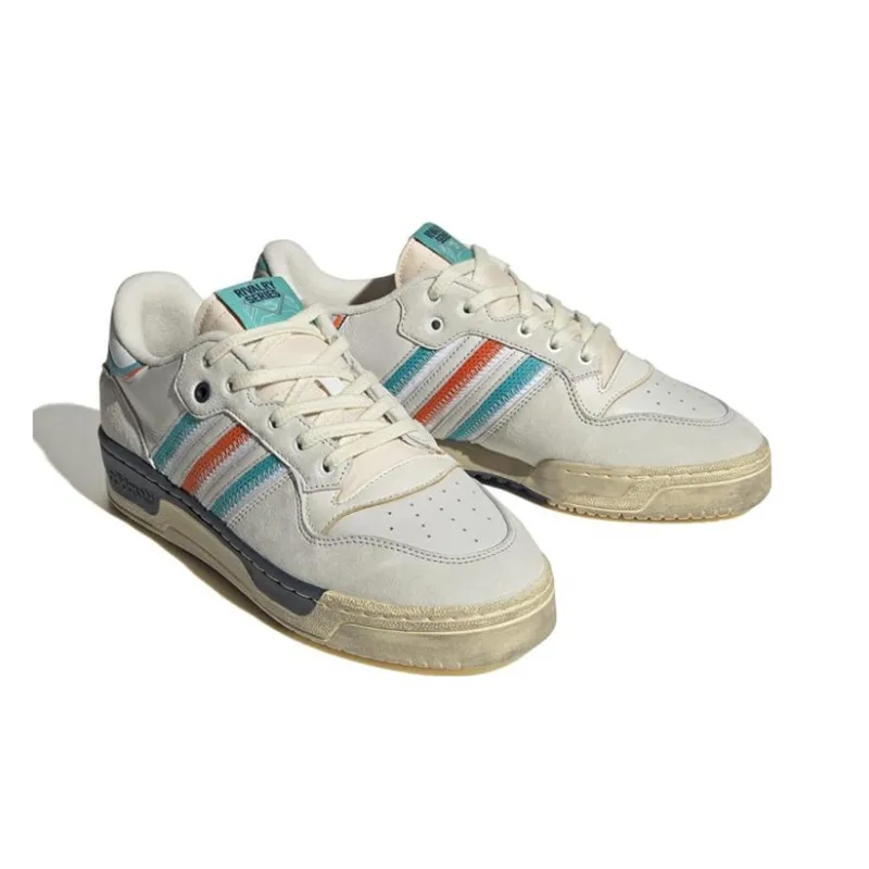 Adidas Rivalry Low Extra Butter White-2